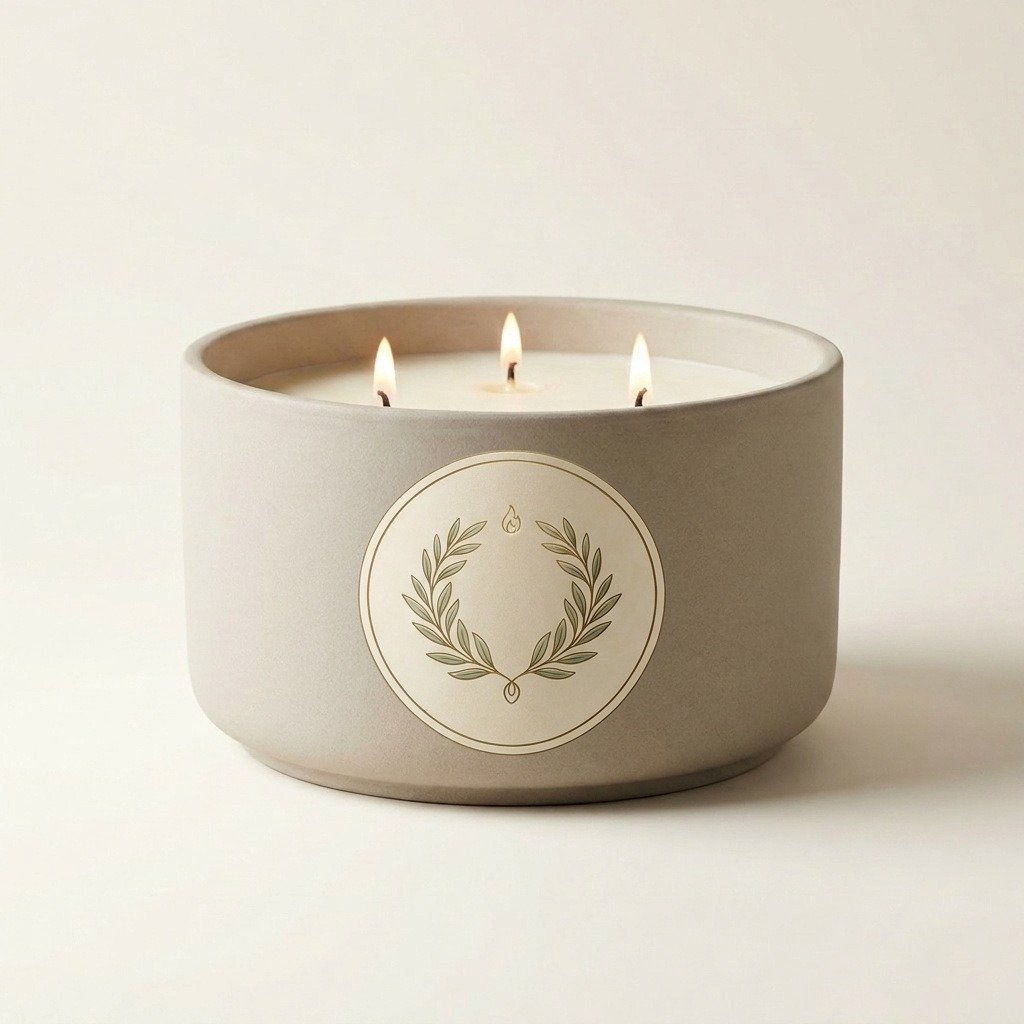 candle 3wick — Aigil Goodies